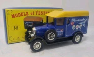 Code 2 Matchbox Yesteryear Y19 1929 Morris Cowley Light Van Vitakraft Diecast... - Picture 1 of 4