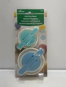 Clover Large Pom-Pom Maker 2-1/2" & 3-3/8" - Picture 1 of 6