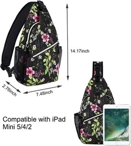 Backpack Small Hiking Daypack Periwinkle Travel Outdoor Sports Bag Mini Sling Ba - Picture 1 of 6