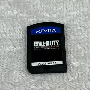 Call of Duty Black OPS Declassified PS Vita Game Japanese Version VLJM-35063 - Picture 1 of 3