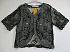 FAB BLACK AND RED  LACY LACE SHRUG JACKET BRAND NEW SIZE 12 14 16 18 20 22