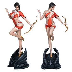 Statue komplett bemalt neu im Karton Fantasy Figur Galerie Phönix Bogenschütze Statue - Bild 1 von 1