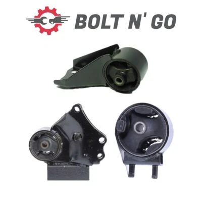 Motor 3PCS e montagem trans compatível com Kia Spectra 00-04 1.8L automático. - Imagem 1 de 4