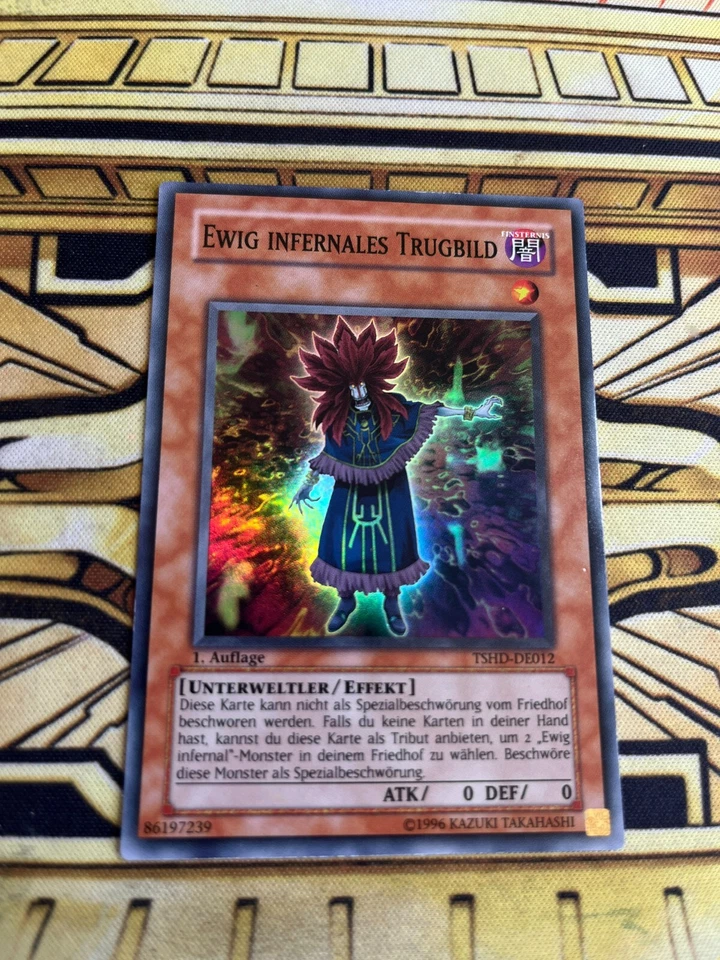 Yugioh Ewig infernales Trugbild TSHD-DE012 Super Rare - Bild 1 von 1