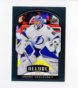 2020-21 Upper Deck Allure Andrei Vasilevskiy #11 Black Rainbow Tampa Bay