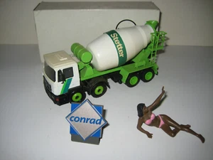 MAN 90 4-ACHS STETTER BETONMISCHER #4164.1 CONRAD 1:50 OVP  - Picture 1 of 2