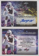 2022 Leaf Flash Flash of Color Auto /25 Treveyon Henderson #FC-TH1 Auto
