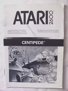 61032 Instruction Booklet - Centipede - Atari 2600 / 7800 (1987) - Picture 1 of 1