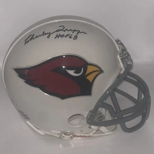 CHARLEY TRIPPI "HOF 68" St. Louis Cardinals Autographed Mini Helmet Tristar ✍🏻 - Picture 1 of 6