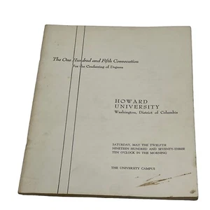 Howard University Commencement Convocation 1973 Washington DC - Imagen 1 de 5