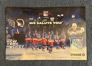 New York Rangers 2013 Large Team Magnet 9x6 Henrik Lundqvist Ryan Callahan - Picture 1 of 4