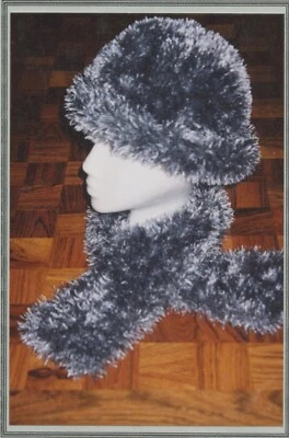Bea Ellis Knitting Pattern - "Funny" Hat, Scarf & Headband - Baby, Child, Adult - Image 1 of 2