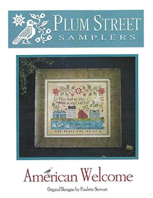 American Welcome~Plum Street Samplers - Image 1 of 1