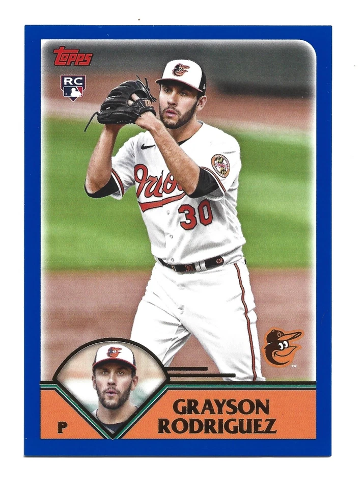 2023 Topps Archives #206 RC Grayson Rodriguez ROOKIE Baltimore Orioles Baseball - Image 1 of 1