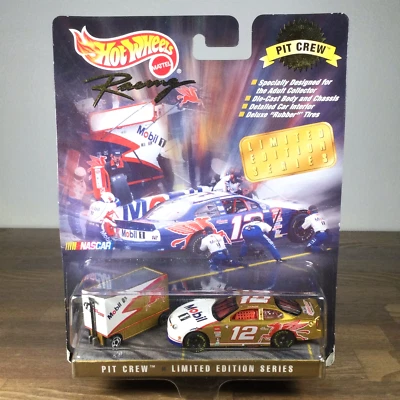 1998 Hot Wheels Racing Limited Edition Series Gold #12 Ford Taurus & Tool Box - Image 1 of 4