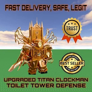 Upgraded Titan Clock man | Toilet Tower Defense | The Cheapest and Fast - Picture 1 of 1