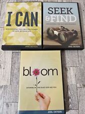 Joel Osteen Set Of 3 DVDs BLOOM, I CAN, & SEEK & FIND