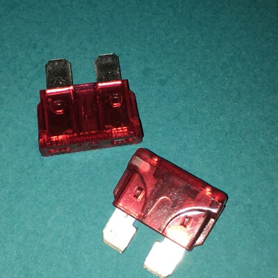 QTY 2 VOLVO 940 1991-1995 10A 10 AMP FUSE ALL 940 FITS 1991 1992 1993 1994 - Image 1 of 4