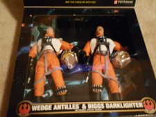 Star Wars  Wedge Antilles & Biggs Darklighter Action Collection 12 inch 1998 