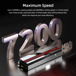 Netac 1 TB internes SSD PCle Gen 4x4 NVMe Solid-State-Laufwerk - Bild 1 von 10