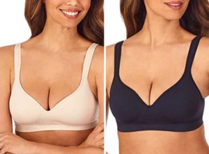 CAROLE HOCHMAN Women's 2 Pack Comfort Bras Size XL Seamless Wire Free NIB - Picture 1 of 7
