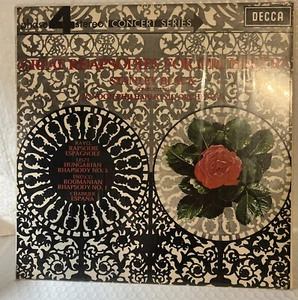 Great Rhapsodies For Orchestra Stanley Black London Philharmonic 1970 UK Import - Picture 1 of 2