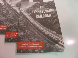 1963 THE PENNSYLVANIA RAILROAD PROGRESS IN TRANSPORTATION BOOKLET VINTAGE - Picture 1 of 9