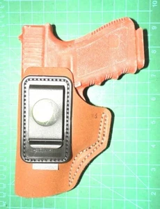 Bianchi 6 LH Suede Leather IWB Holster 19559 Glock 29 30 H&K USPc Springfield XD - Picture 1 of 11