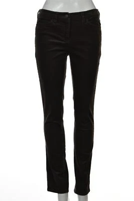 Eileen Fisher Womens Pants Size 2 Brown Corduroy Straight Leg Cotton Casual - Image 1 of 4