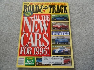 1996 Honda Civic Coupe / BMW 318 TI Road and Track  Magazine - Bild 1 von 1
