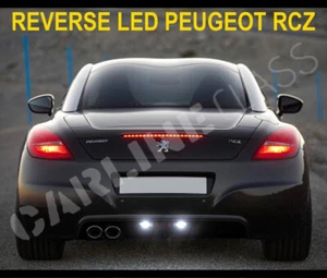 Für Peugeot RCZ 2010-2015 Paar Glühbirnen Reverse LED weiß hell 6000K Canbus - Bild 1 von 1