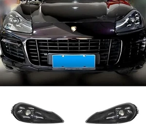 Pair New Matrix Headlight Assembly Upgrade For Porsche Cayenne 2008-2010 Lamp - Imagen 1 de 8