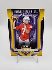 2023 Leaf Draft - QB Kings Gold #90 C.J. Stroud (RC)