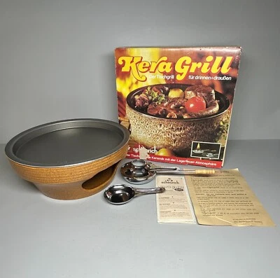 Vintage Kera Grill Table-top Grill Outside or Inside BOXED Made in West Germany - Image 1 of 4