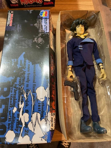 COWBOY BEBOP 12 INCH FIGURE BOXED MEDICOM ANIME Spike Spiegel New in Box Cover