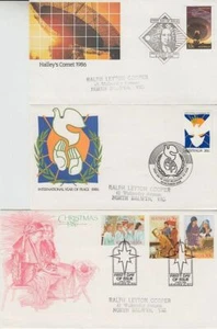 People, Anniversaries and Events (3no. AP FDC's) 1986 (CV$3) - Picture 1 of 1