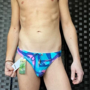 Mens Small 2Eros V80 Swim Thong - Kai Blue - NWT - Picture 1 of 7