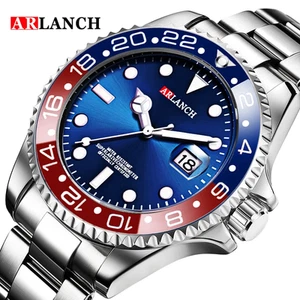 ARLANCH heißer Verkauf Quartz Uhr Sportuhren Luxus wasserdicht Vollstahl Quar - Bild 1 von 16