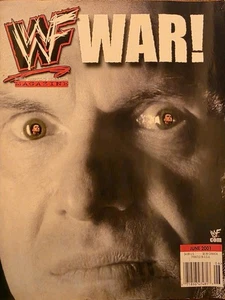 WWF Magazine June 2001 Vince McMahon *Has Undertaker Poster* - Picture 1 of 15