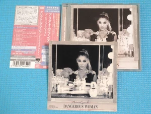 ARIANA GRANDE CD Dangerous Woman 1st Press w/Bonus Track Japan OBI UICU-9083 - Picture 1 of 2