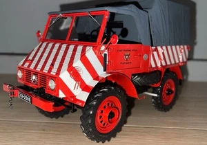 Schuco 1/18 Mercedes Benz Unimog 401 Collectible Model Car Rare Find - Picture 1 of 8