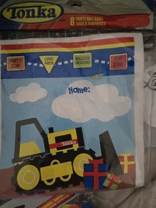 Tonka Truck Birthday 8Party Favor Gift Bags NIB - Picture 1 of 2