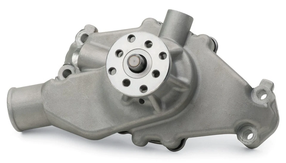 Proform Sbc Aluminum Water Pump Short Satin Finish 68245 - Image 1 of 1