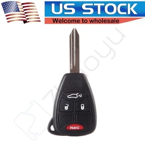 For Chrysler 200 Sebring Jeep Liberty 2011 2012 2013 2014 Key Shell Remote - Picture 1 of 7