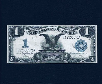 1899 $1 Silver Certificate Black Eagle UNC - Image 1 of 2