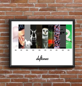 Deftones Multi Album Cover Diskographie Kunst Poster anpassbar - Weihnachtsgeschenk - Bild 1 von 11