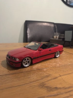 1:18 OT1048 BMW M3 E36 Convertible Red Ottomobile Modified  - Image 1 of 4