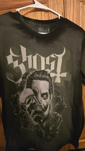Ghost Papa Emeritus Mask Seam Spray Mädchen T-Shirt Gr. Large - Bild 1 von 3