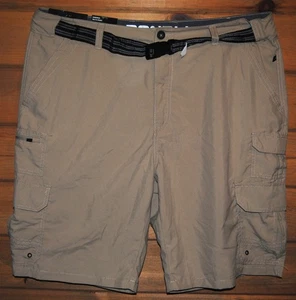 Pantalones Cortos de Carga Denali Híbridos Para Hombre Caqui - Microfibra Ligera - Talla 40 - NUEVO - Imagen 1 de 6