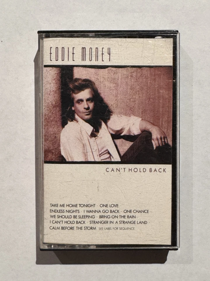 Eddie Money - Can't Hold Back  Cass, Album, Dol Columbia, Columbia, Columbia 0 R - Image 1 of 1
